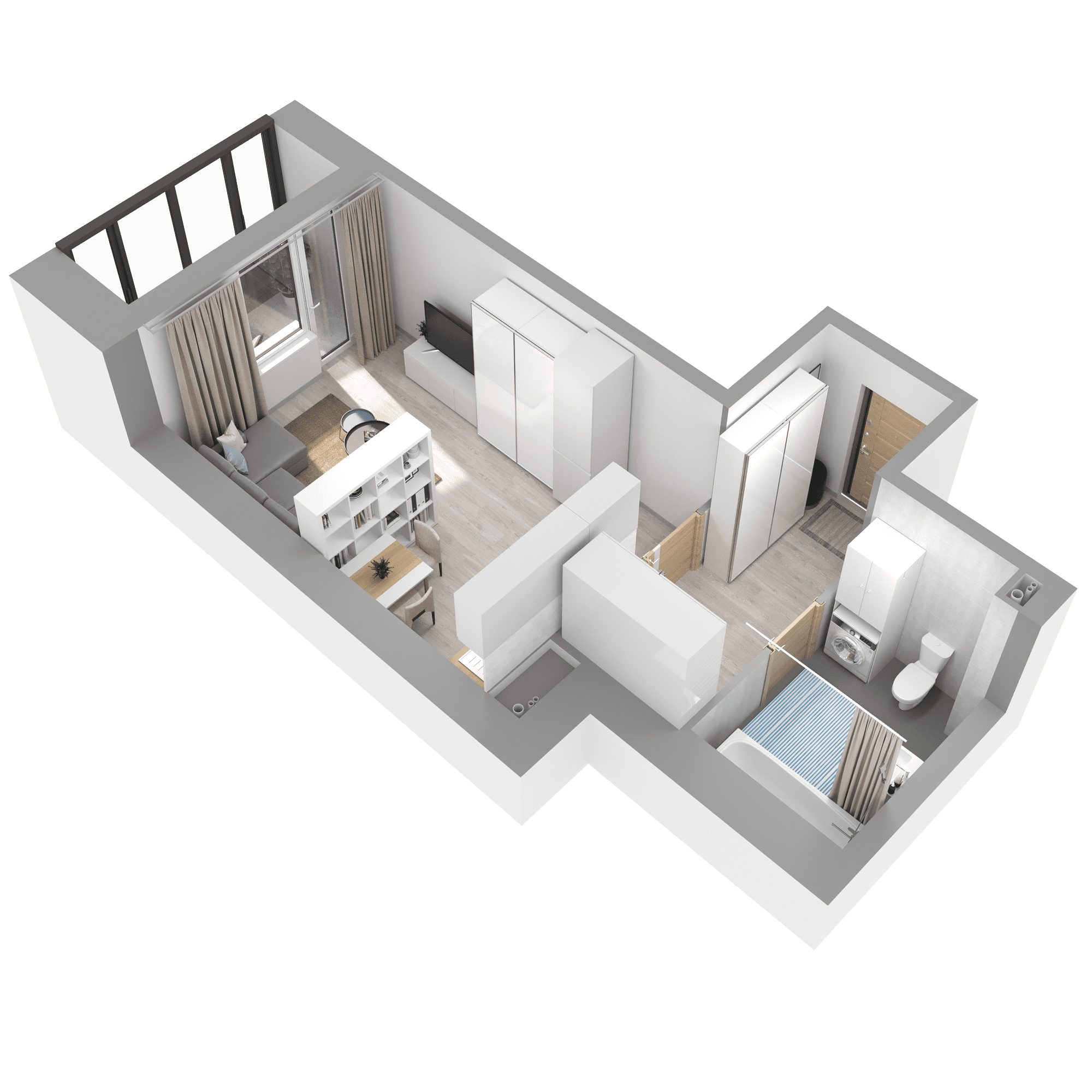 Северская жилой модуль планировка
